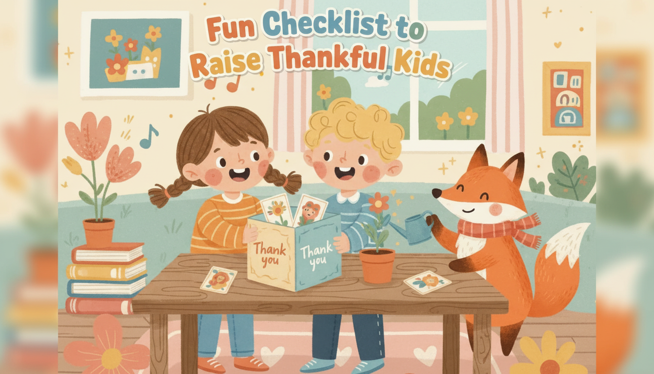 Fun Gratitude Activities to Engage Kids Every Day