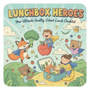 Healthy School Lunch Checklist for Busy Mornings